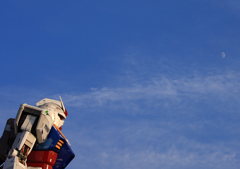 ガンダムと月