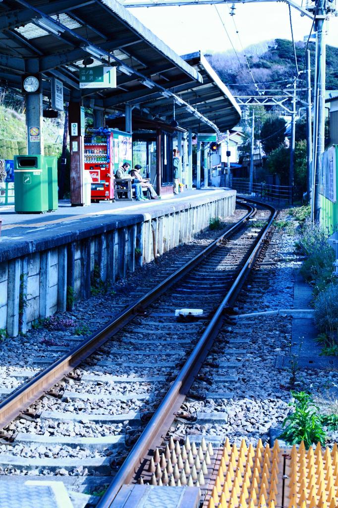 海沿いの駅