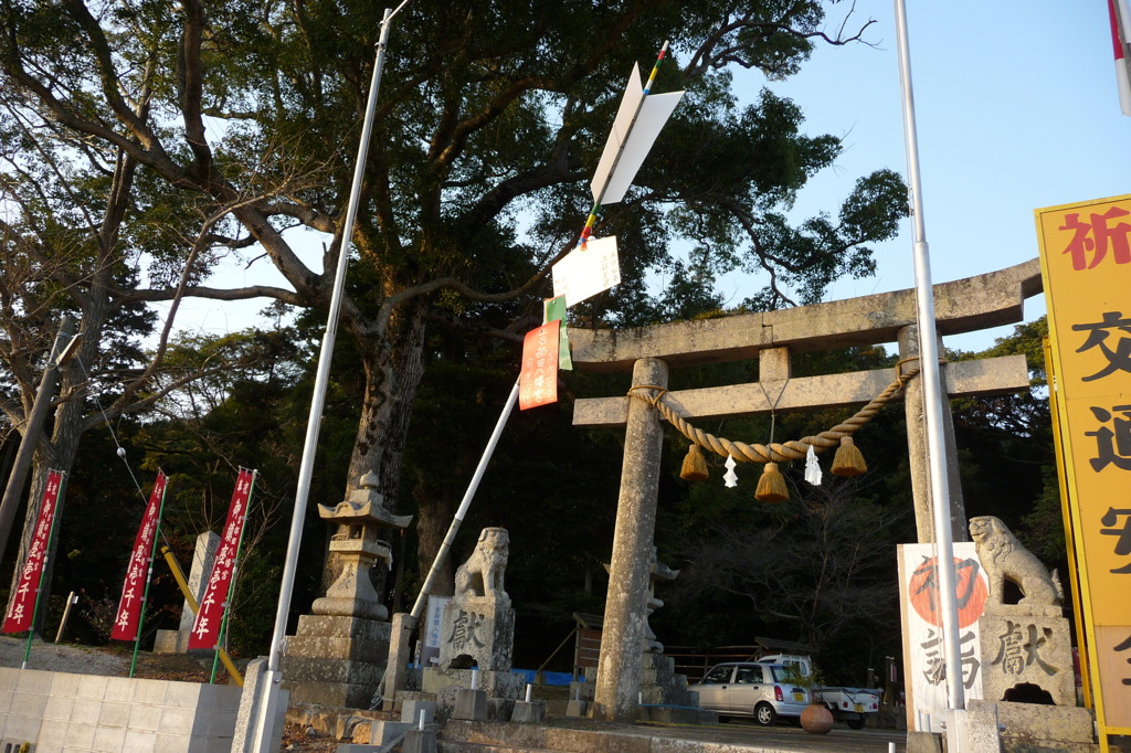 巨大破魔矢　吉部田八幡宮