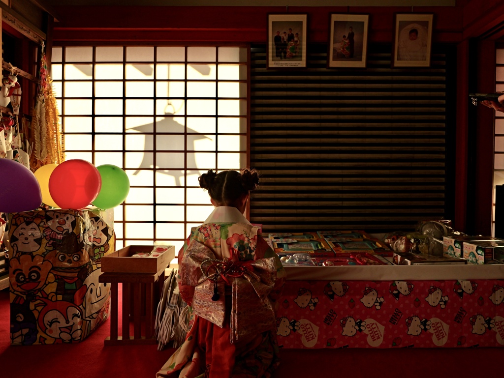 八坂神社にて七五三