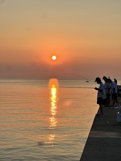 淡路島の日の出②