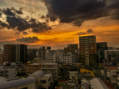 初夏の夕暮れ