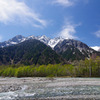 奥上高地～梓川と山々
