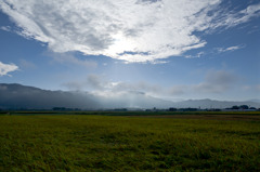 「田園と雲」