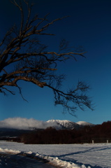 早朝の八ヶ岳