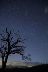 八ヶ岳と星空