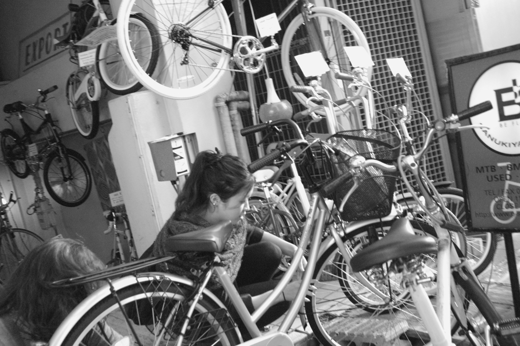 自転車屋さん