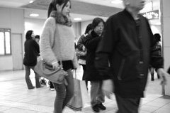 ポニーテール女子