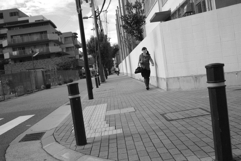 これからすれ違おうとする、あなた　と　わたし