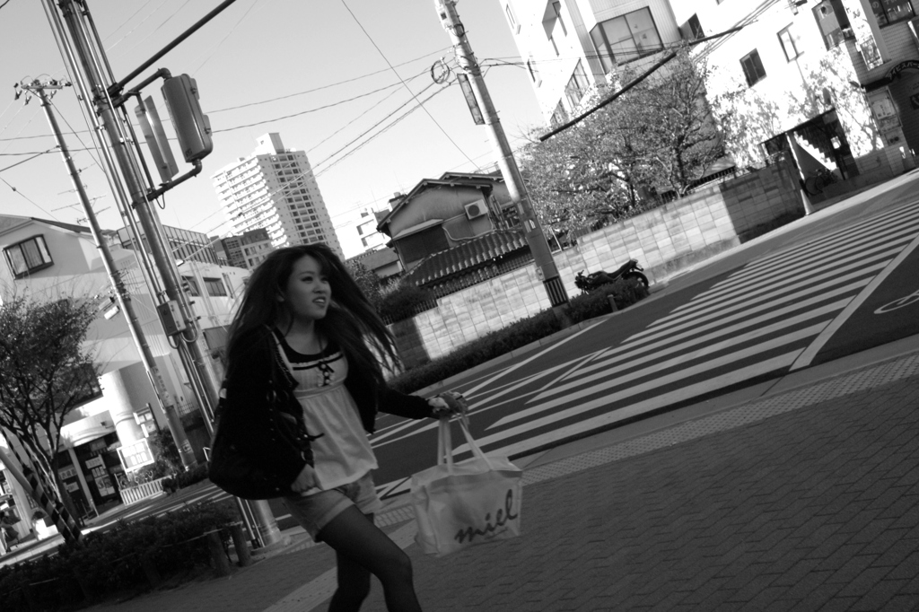 「あーん。まって、まってー。」