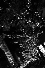 街はイルミネーション