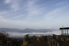 陣馬山からの雲海