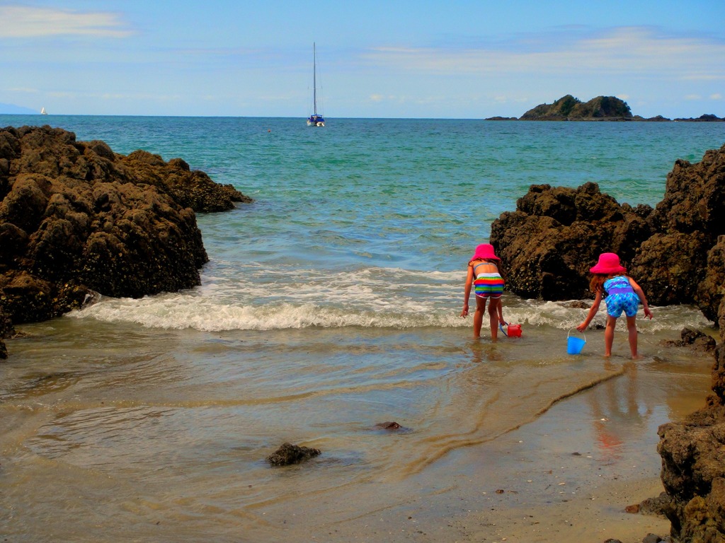 private beach