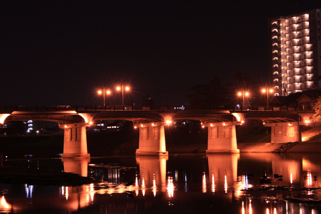 岡崎市、明代橋