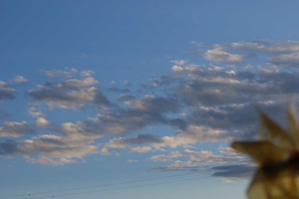 かざぐるまと 空