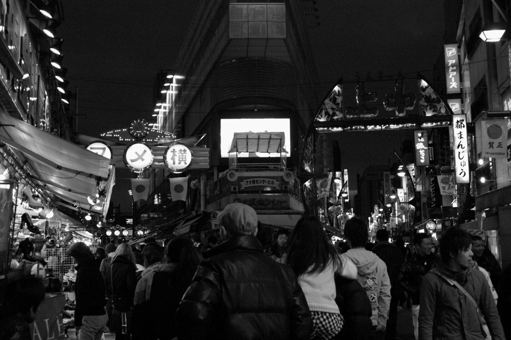 ようこそアメ横