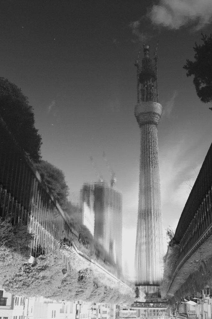 川を見ても、そこには