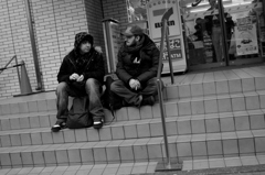 見つめ合う二人