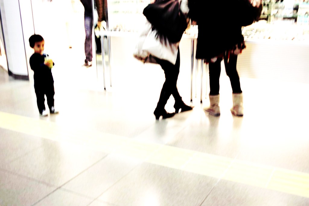 おねえちゃんの足いいね