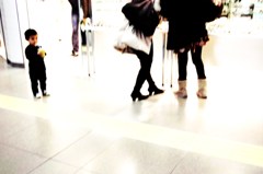 おねえちゃんの足いいね