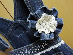 hand made★リメイクしたサロペット