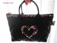 hand made★ハートモチーフのポーチ♥