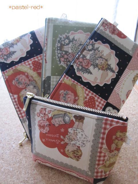 hand made★ミニポーチ＆通帳ポーチ