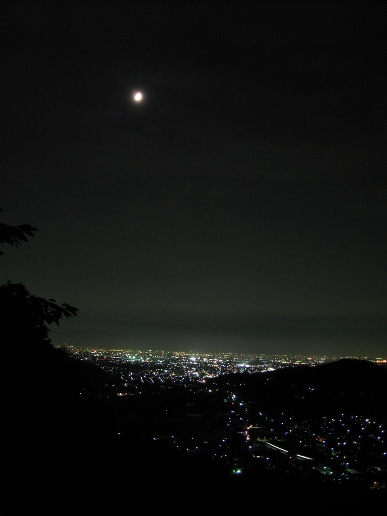 定光寺の夜景２