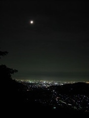 定光寺の夜景２