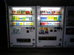 深夜の自販機