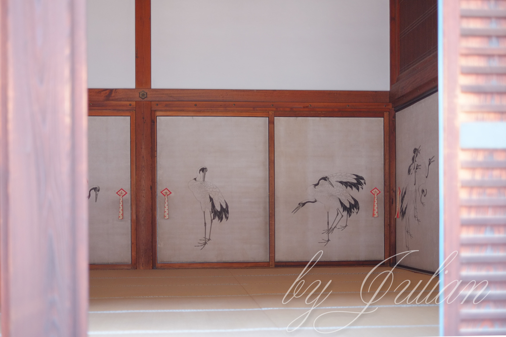 京都御所にて