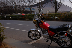 代々木公園近辺にて