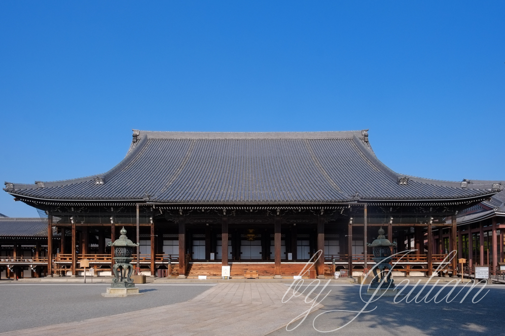 西本願寺にて