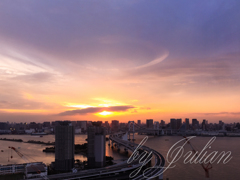 臨海副都心にて