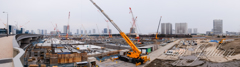 市場前建設中