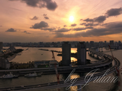 臨海副都心にて