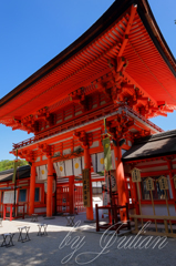 下鴨神社にて