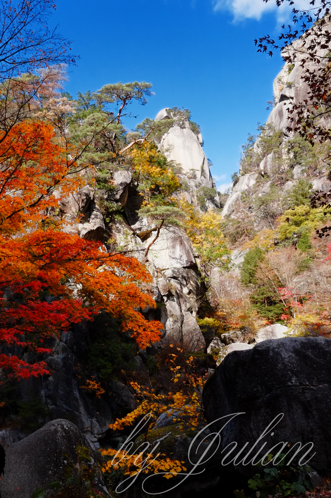 昇仙峡の紅葉