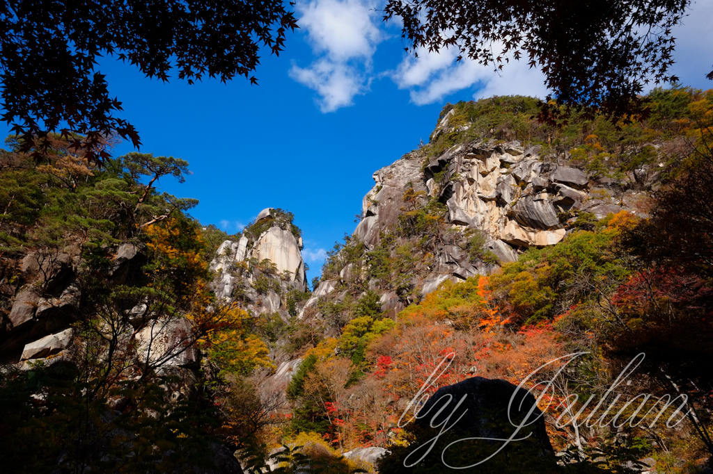 昇仙峡の紅葉