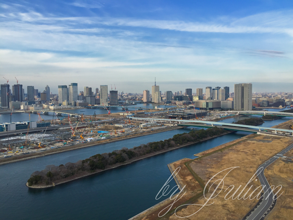 臨海副都心にて