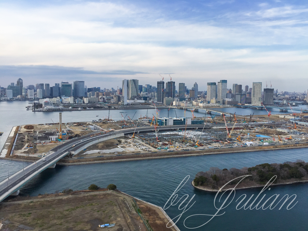 臨海副都心にて