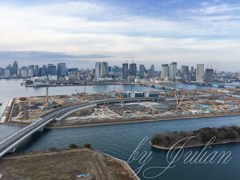 臨海副都心にて