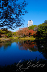 小石川後楽園の紅葉