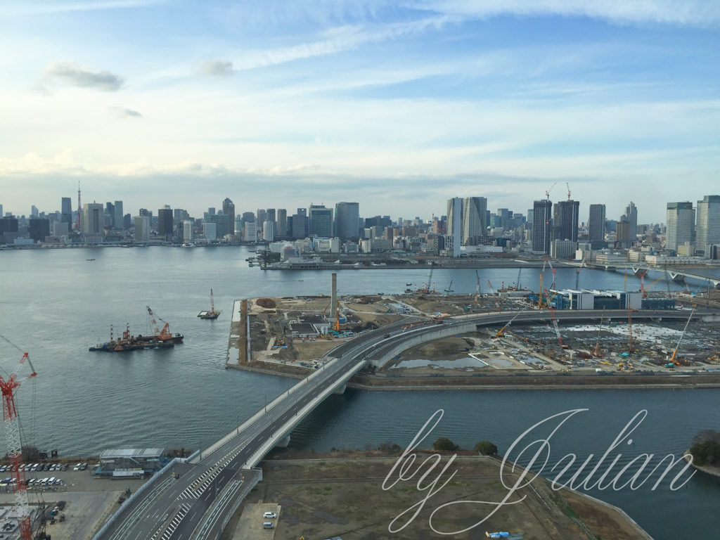 臨海副都心にて