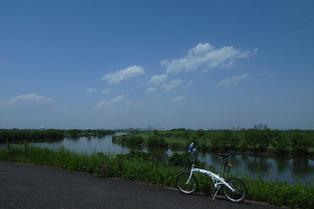 荒川にて