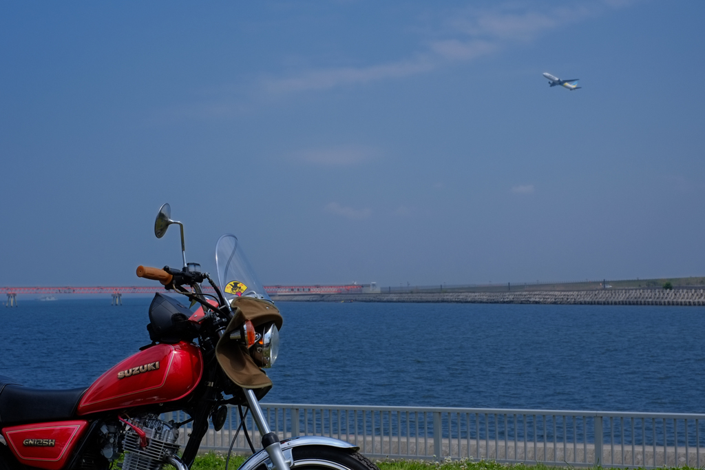 京浜島にて