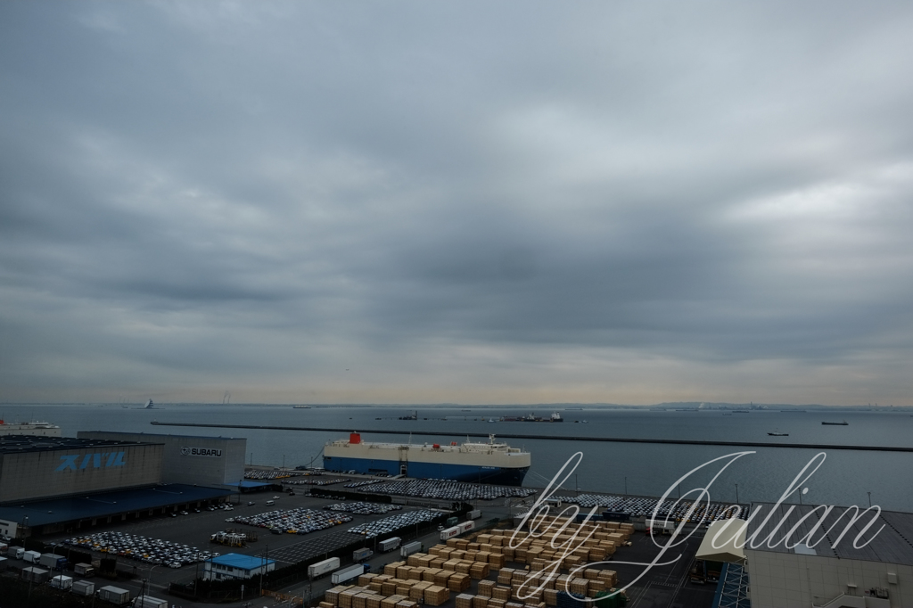 東扇島にて