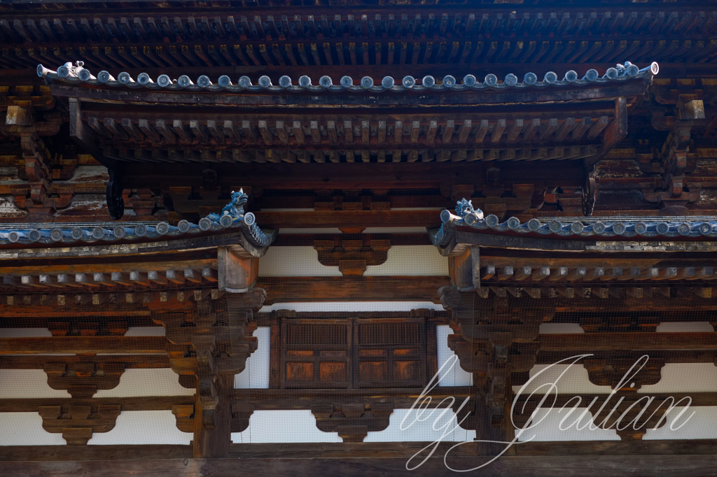 東寺にて