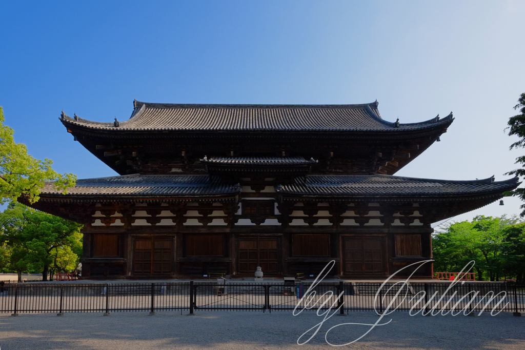 東寺にて