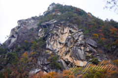 紅葉ツーリング　昇仙峡にて